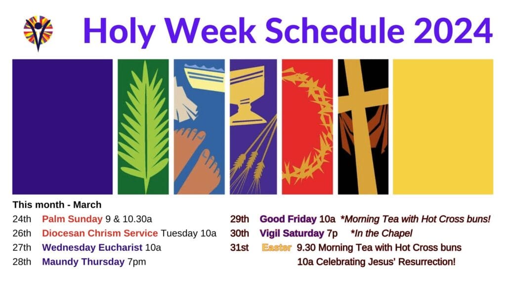 Wonderful Lent through to Passion Week